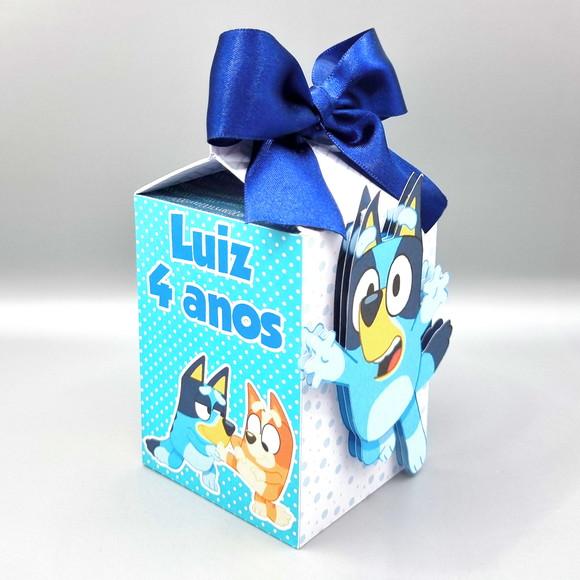 Kit de Caixas Personalizadas 20 Peças - Bluey