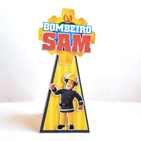 Kit de Caixas Personalizadas 20 Peças - Bombeiro Sam