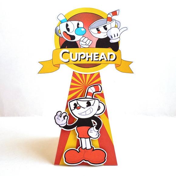 Kit de Caixas Personalizadas 20 Peças - Cuphead