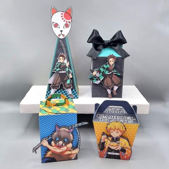 Kit de Caixas Personalizadas 20 Peças - Demon Slayer