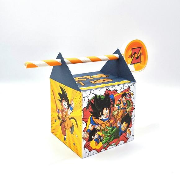 Kit de Caixas Personalizadas 20 Peças - Dragon Ball