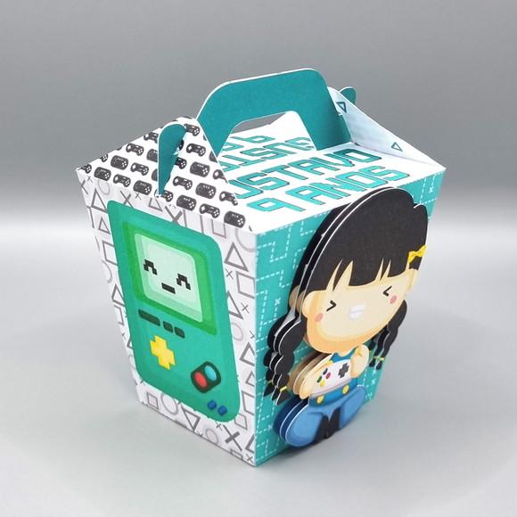 Kit de Caixas Personalizadas 20 Peças - Gamer - Vídeo Game