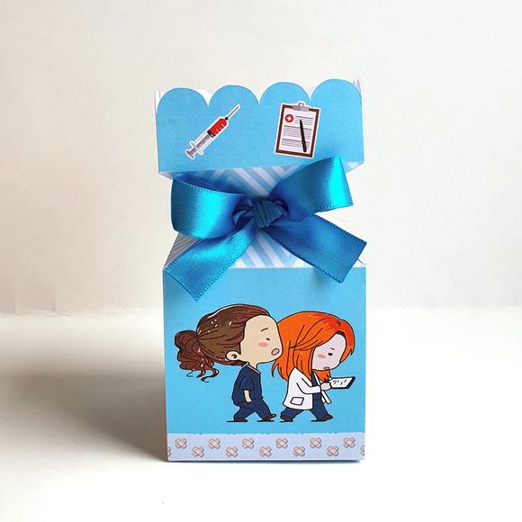Kit de Caixas Personalizadas 20 Peças - Greys Anatomy