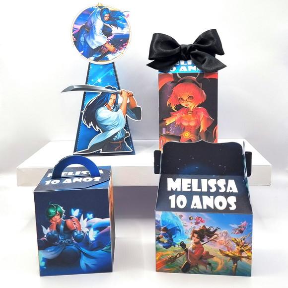 Kit de Caixas Personalizadas 20 Peças - Honor Of Kings