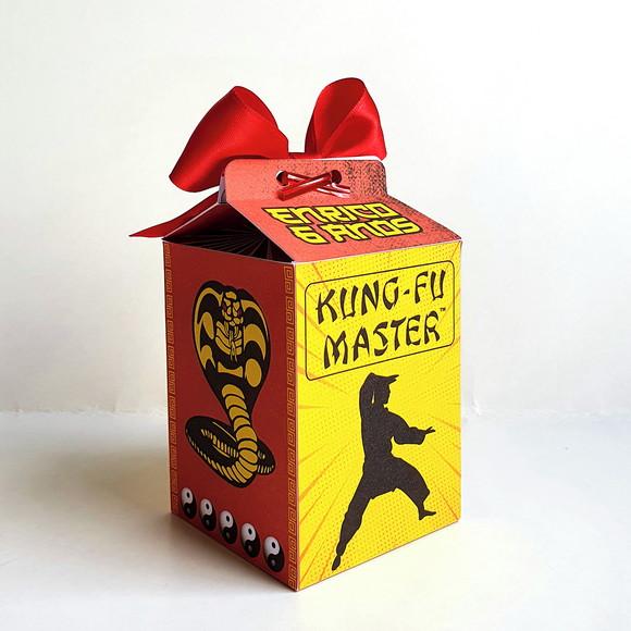 Kit de Caixas Personalizadas 20 Peças - Kung Fu