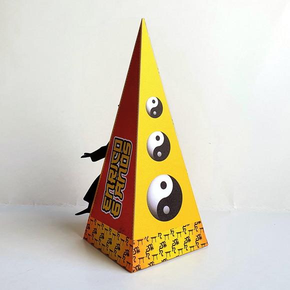 Kit de Caixas Personalizadas 20 Peças - Kung Fu