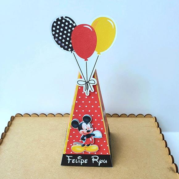 Kit de Caixas Personalizadas 20 Peças - Mickey