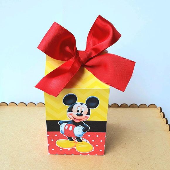 Kit de Caixas Personalizadas 20 Peças - Mickey