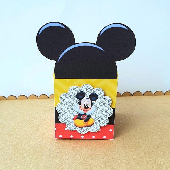 Kit de Caixas Personalizadas 20 Peças - Mickey