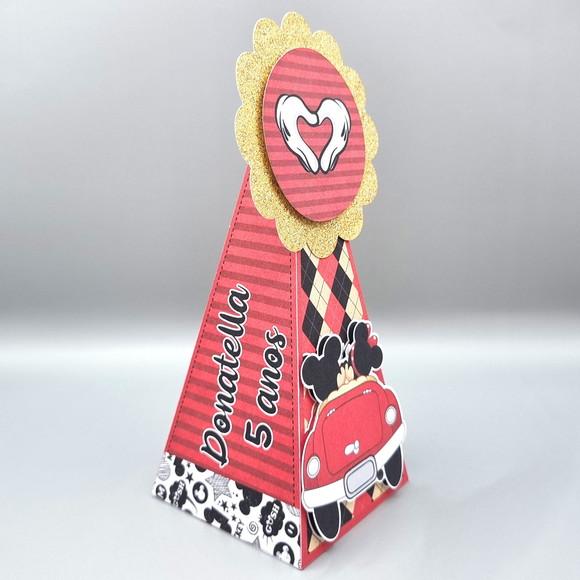 Kit de Caixas Personalizadas 20 Peças - Mickey e Minnie