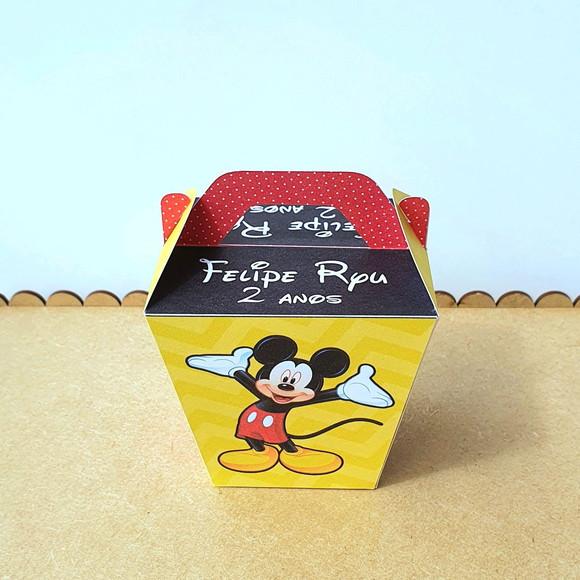 Kit de Caixas Personalizadas 20 Peças - Mickey
