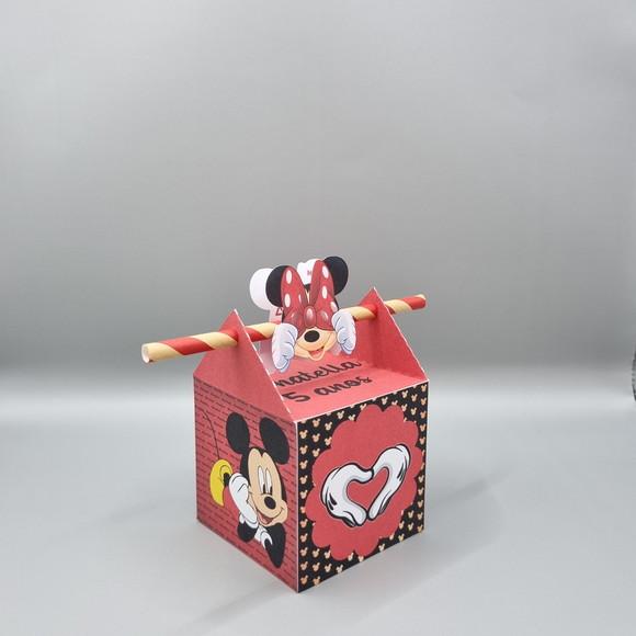 Kit de Caixas Personalizadas 20 Peças - Mickey e Minnie