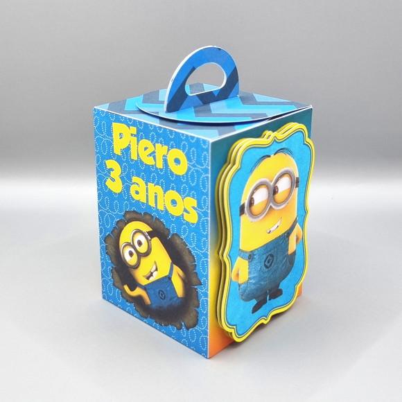 Kit de Caixas Personalizadas 20 Peças - Minions