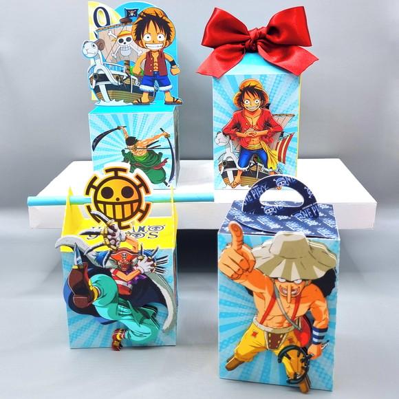 Kit de Caixas Personalizadas 20 Peças - One Piece