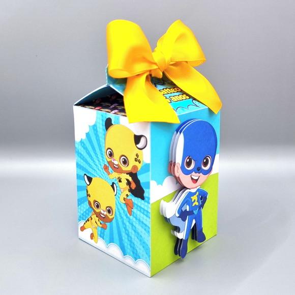 Kit de Caixas Personalizadas 20 Peças - os Aventureiros