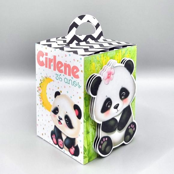 Kit de Caixas Personalizadas 20 Peças - Panda