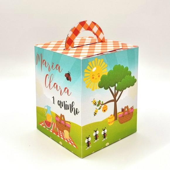 Kit de Caixas Personalizadas 20 Peças - Piquenique