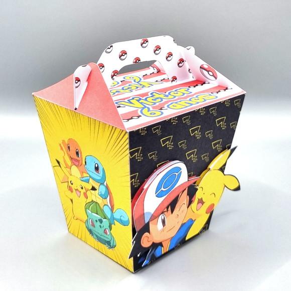 Kit de Caixas Personalizadas 20 Peças - Pokemon