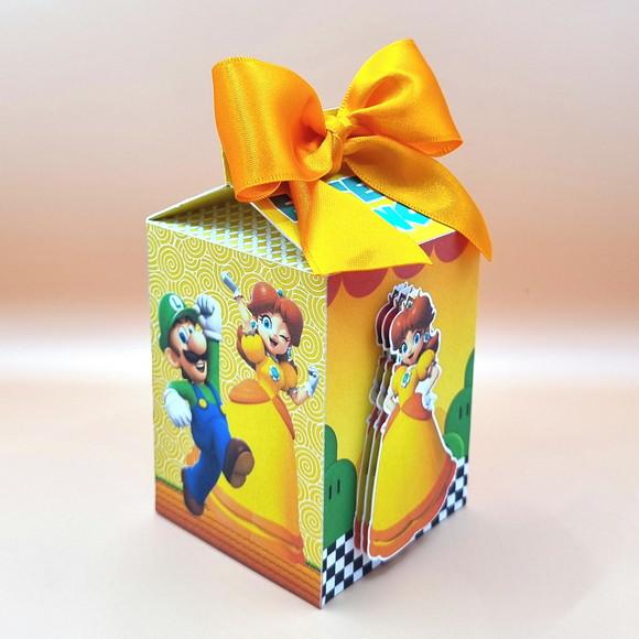 Kit de Caixas Personalizadas 20 Peças - Princesa Daisy