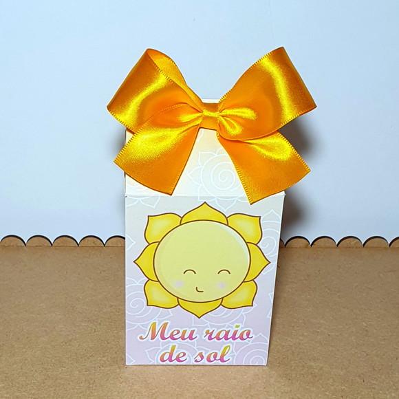 Kit de Caixas Personalizadas 20 Peças - Raio de Sol