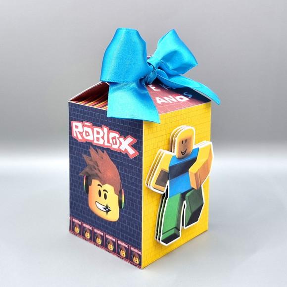 Kit de Caixas Personalizadas 20 Peças - Roblox