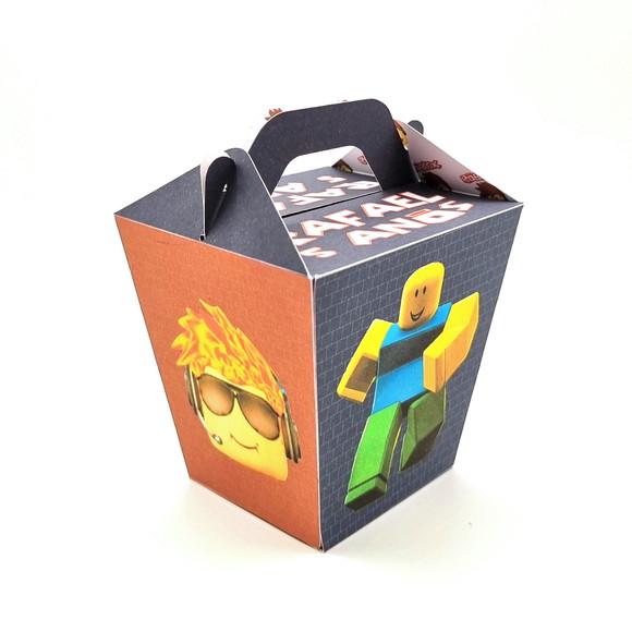 Kit de Caixas Personalizadas 20 Peças - Roblox