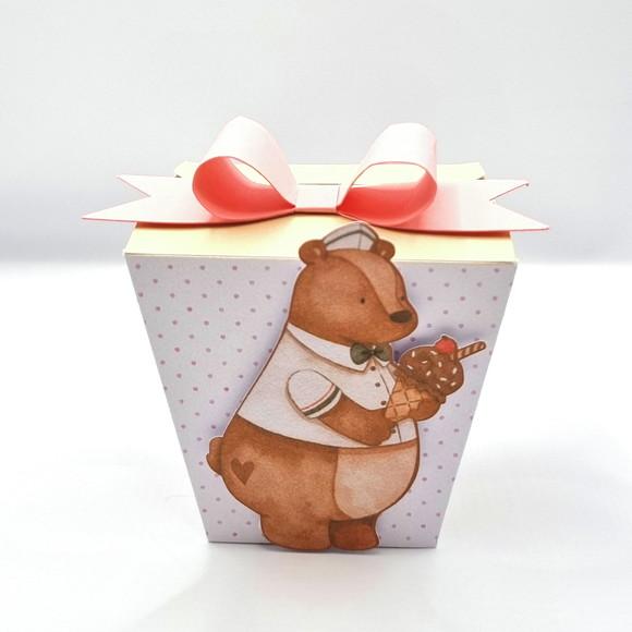 Kit de Caixas Personalizadas 20 Peças - Sorveteria