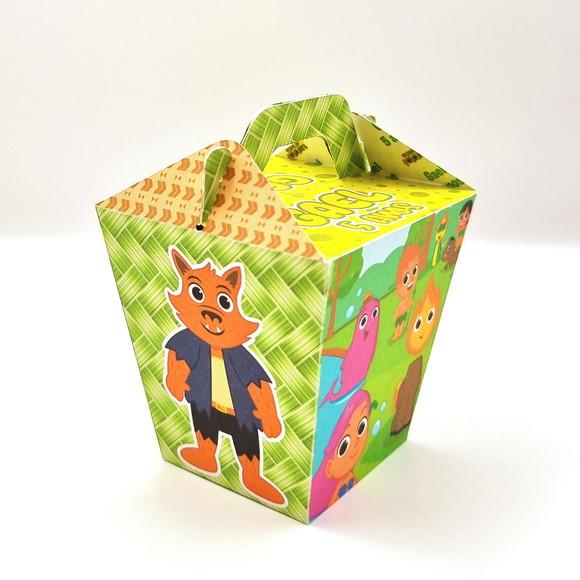 Kit de Caixas Personalizadas 20 Peças - Turma do Folclore
