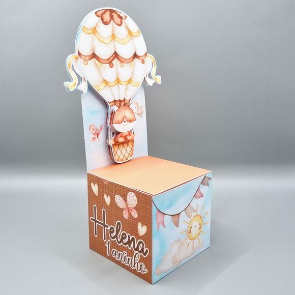 Kit de Caixas Personalizadas 20 Peças Primeira Volta ao Sol
