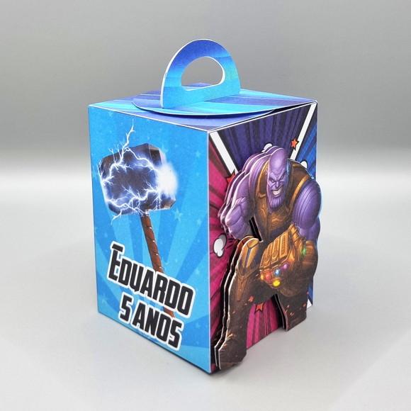 Kit de Caixas Personalizadas 20 Peças Vingadores