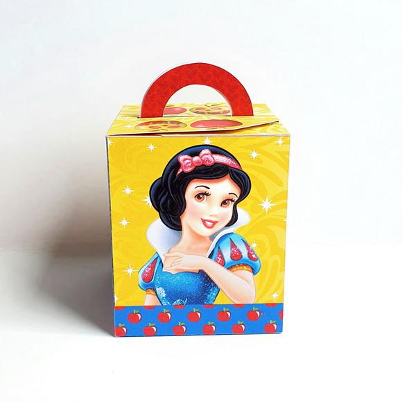 Kit de Caixas Personalizadas 21 Peças - Branca de Neve
