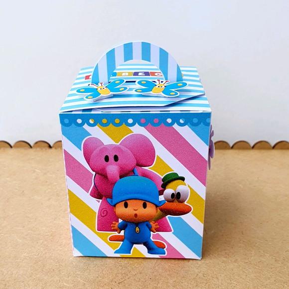 Kit de Caixas Personalizadas 25 Peças - Pocoyo