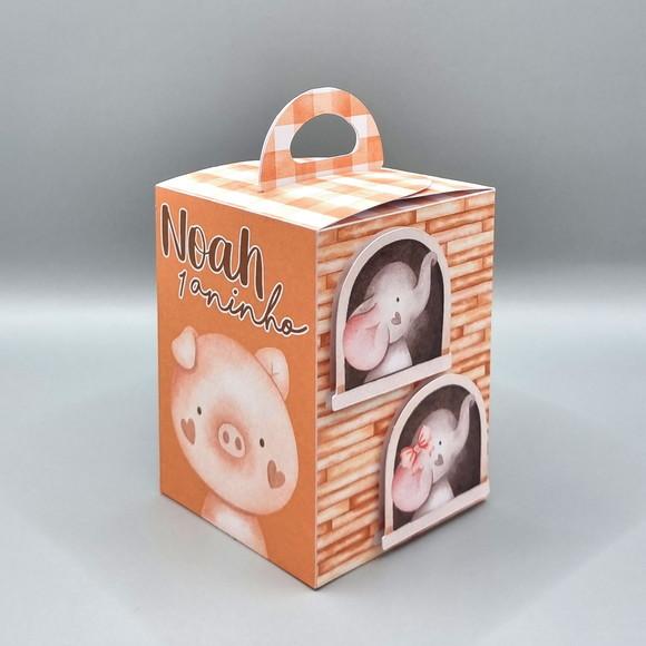 Kit de Caixas Personalizadas 30 Peças - Arca de Noé