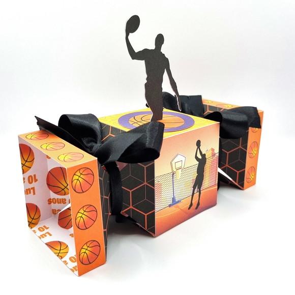 Kit de Caixas Personalizadas 30 Peças - Basquete Nba
