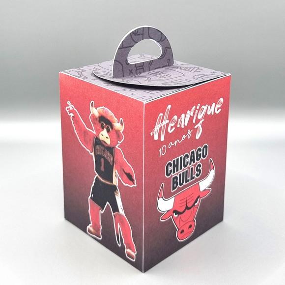Kit de Caixas Personalizadas 30 Peças - Chicago Bulls