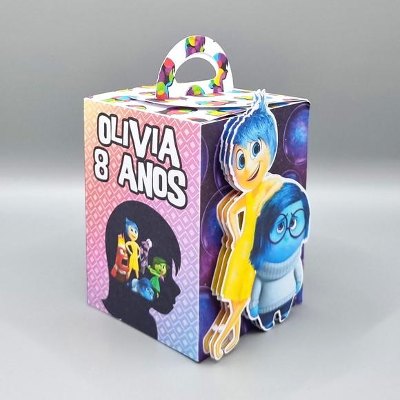 Kit de Caixas Personalizadas 30 Peças - Divertidamente 2