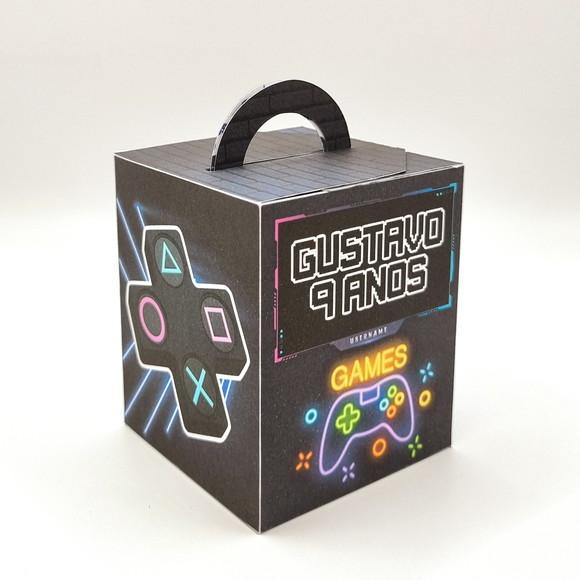 Kit de Caixas Personalizadas 30 Peças - Game
