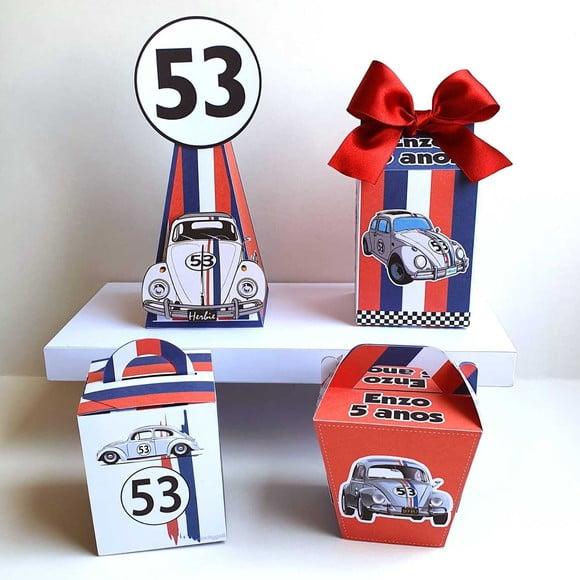Kit de Caixas Personalizadas 30 Peças - Herbie