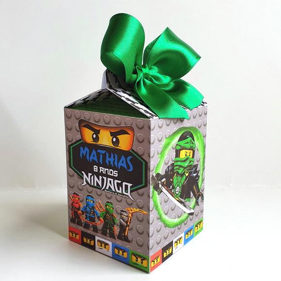Kit de Caixas Personalizadas 30 Peças - Lego Ninjago