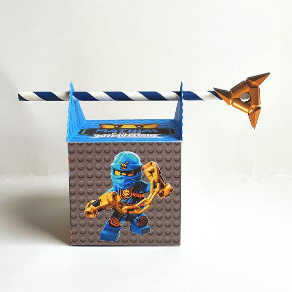 Kit de Caixas Personalizadas 30 Peças - Lego Ninjago