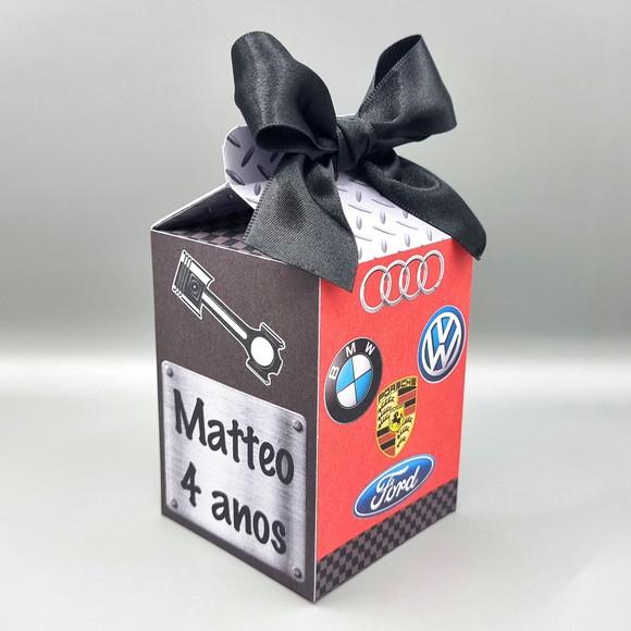 Kit de Caixas Personalizadas 30 Peças - Marcas de Carros