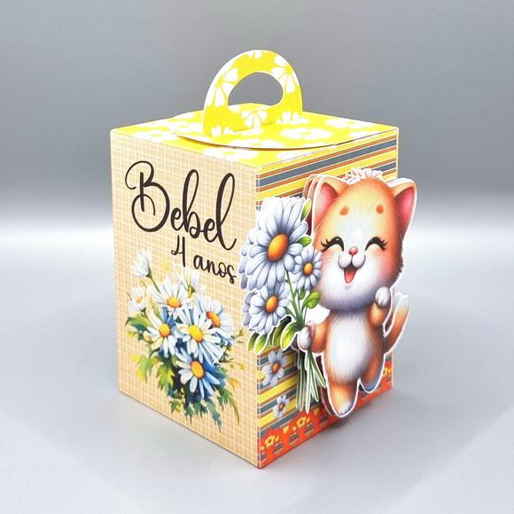 Kit de Caixas Personalizadas 30 Peças - Margaridas
