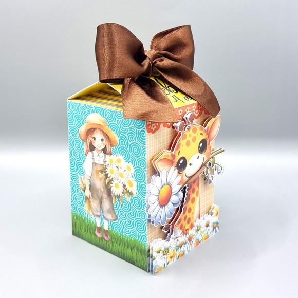 Kit de Caixas Personalizadas 30 Peças - Margaridas
