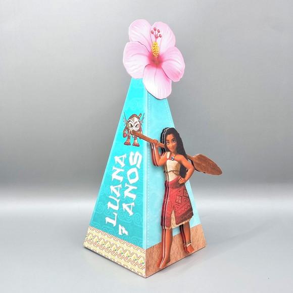 Kit de Caixas Personalizadas 30 Peças - Moana 2