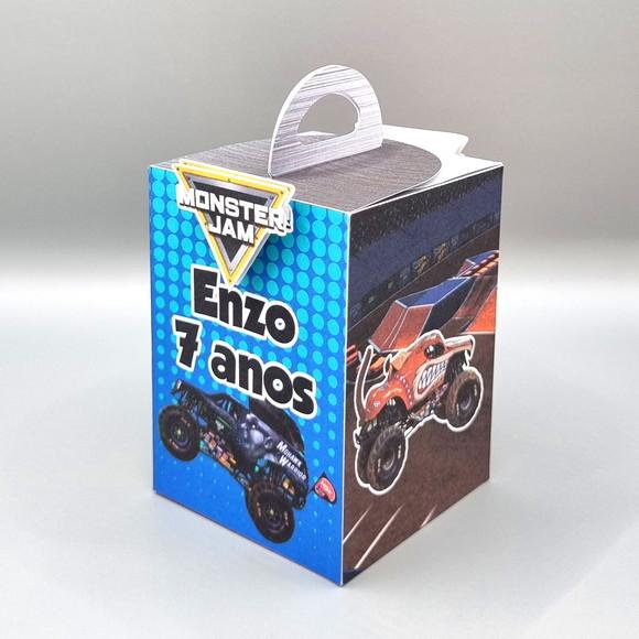 Kit de Caixas Personalizadas 30 Peças - Monster Truck