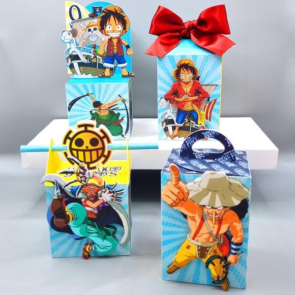 Kit de Caixas Personalizadas 30 Peças - One Piece