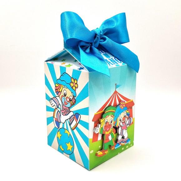 Kit de Caixas Personalizadas 30 Peças - Patati Patata Azul
