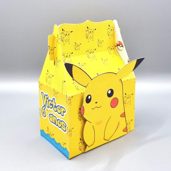 Kit de Caixas Personalizadas 30 Peças - Pokemon
