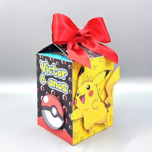 Kit de Caixas Personalizadas 30 Peças - Pokemon