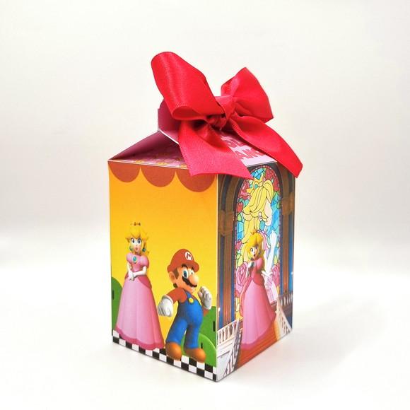 Kit de Caixas Personalizadas 30 Peças - Princesa Peach